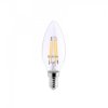 Bec LED C35 tip Lumanare cu Filament 4W Alb Cald 2700K E14 UB60224