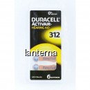 Set 6 Baterii pentru Aparate Auditive Duracell PR675 9D010 XXM